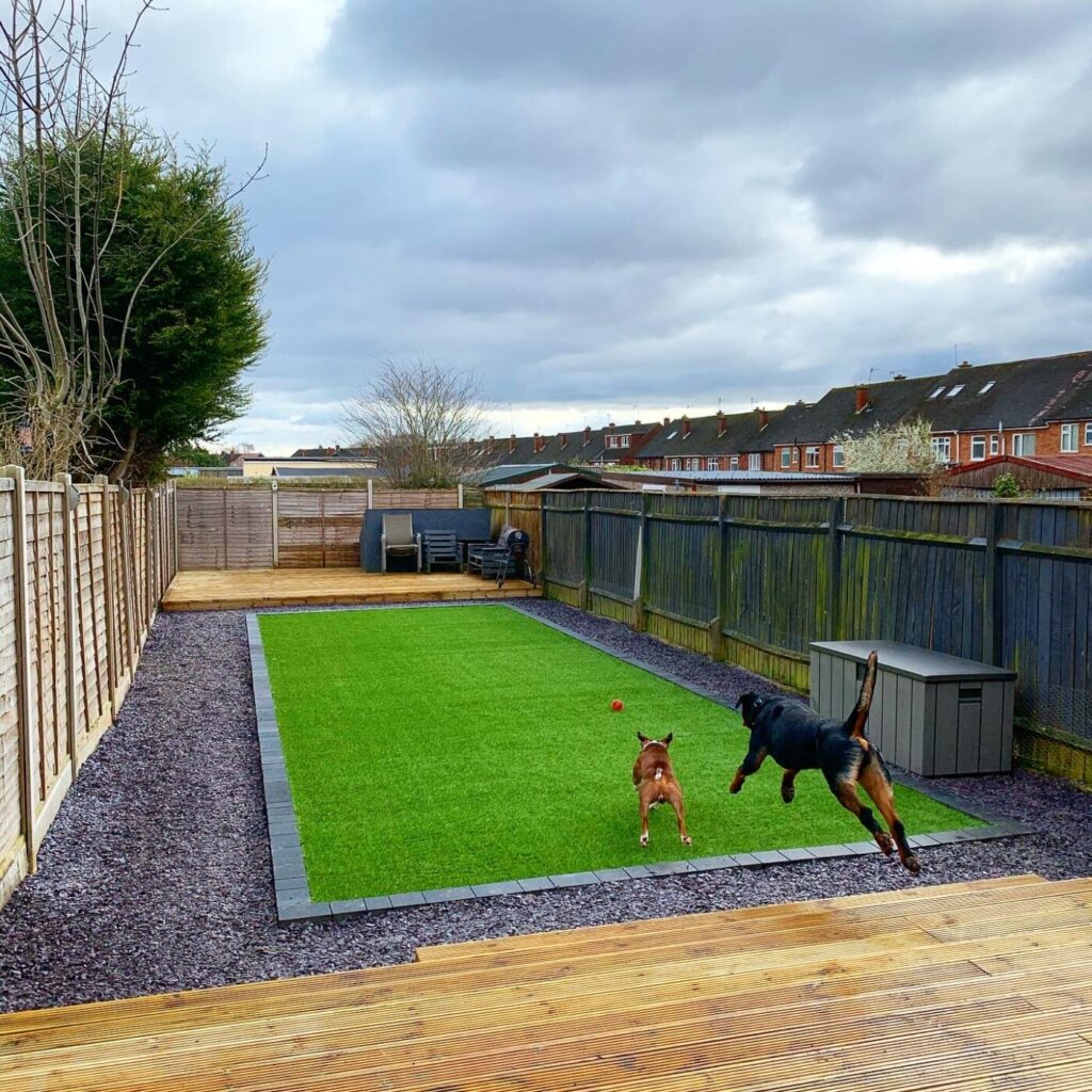 artificial lawns by dual landscaping Coventry